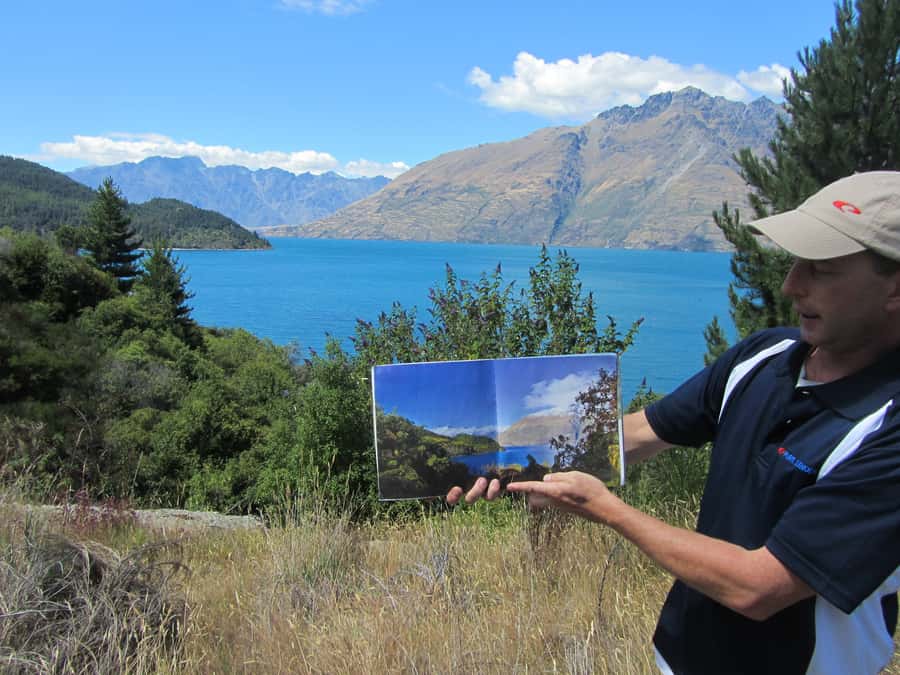 From Queenstown: Lord Of The Rings Tour to Glenorchy - The Queenstown departure and the road to Glenorchy