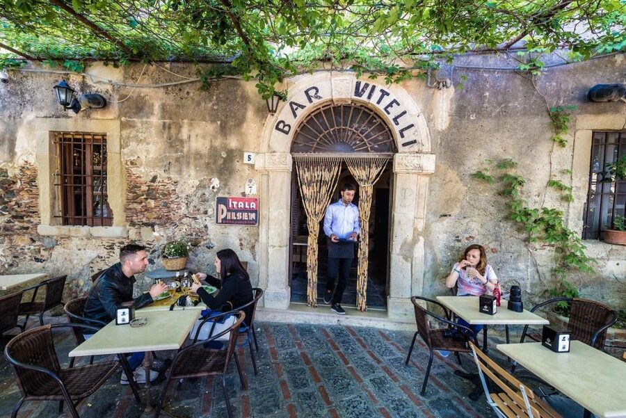 From Taormina: Private Godfather Tour with Lunch - Savoca, Bar Vitelli, and the wedding route