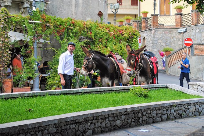 From Taormina: Private/Guided Godfather with appetizer and Pasta - Lunch with local Sicilian cooking