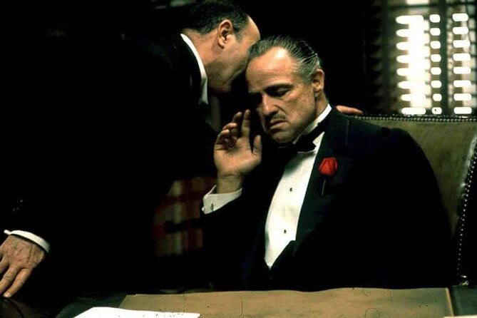 From Taormina: Private/Guided Godfather with appetizer and Pasta - Bar Vitelli and the most famous Sicilian movie café