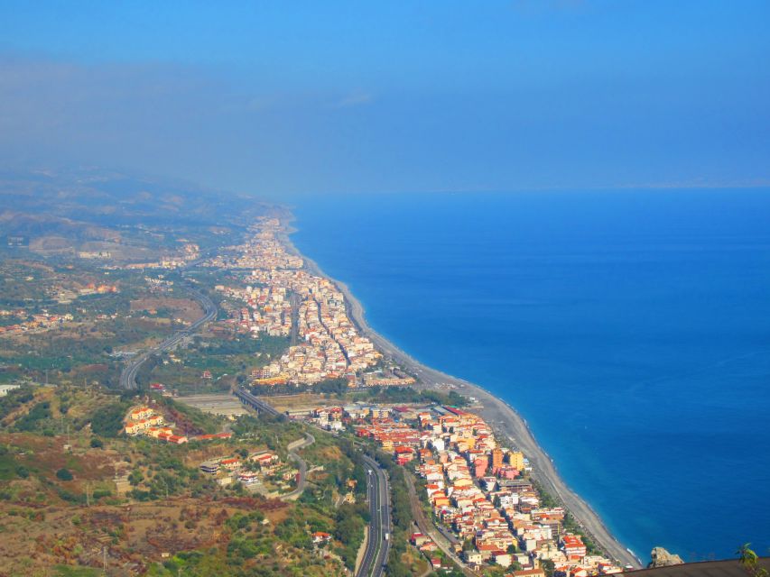From Taormina: The Godfather Movie Tour of Sicily Villages - Bar Vitelli and the Trimarchi building