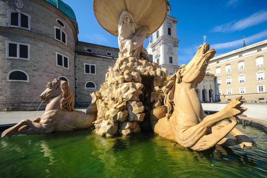 From Vienna: Sound of Movies Musical Tour to Salzburg - Mirabell Gardens and the Do-Re-Mi steps