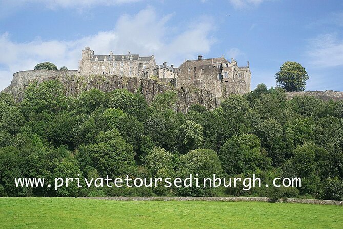 Full-Day Private Braveheart Day Tour ,small group tours Edinburgh - The National Wallace Monument is the visual high point