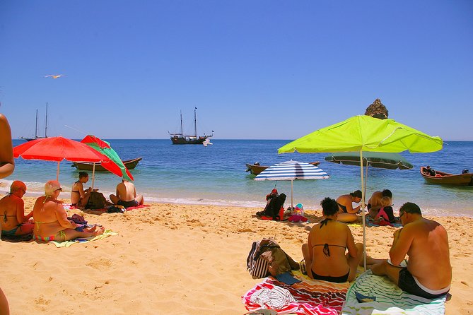 Full day trip with BBQ on the beach, Caves, Sailing - Setting out from Portimão on the Santa Bernarda