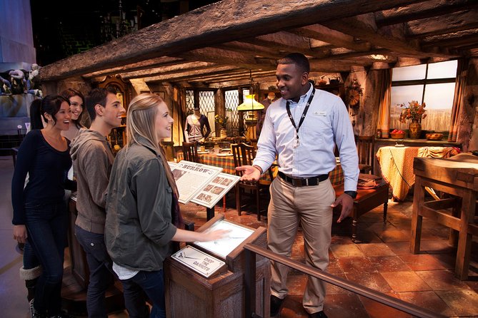 Fully Guided Tour of Warner Bros Studio Tour London – The Making of Harry Potter - The Great Hall makes the right opening