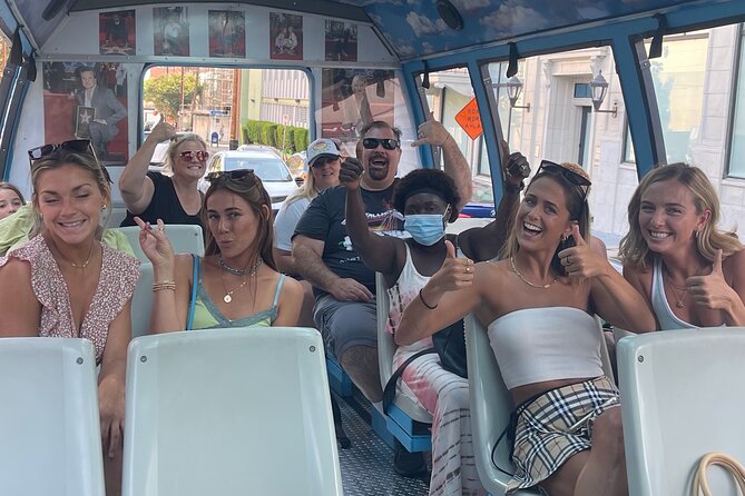 Fun Movie Star Homes Tour - The open bus is the real viewing advantage