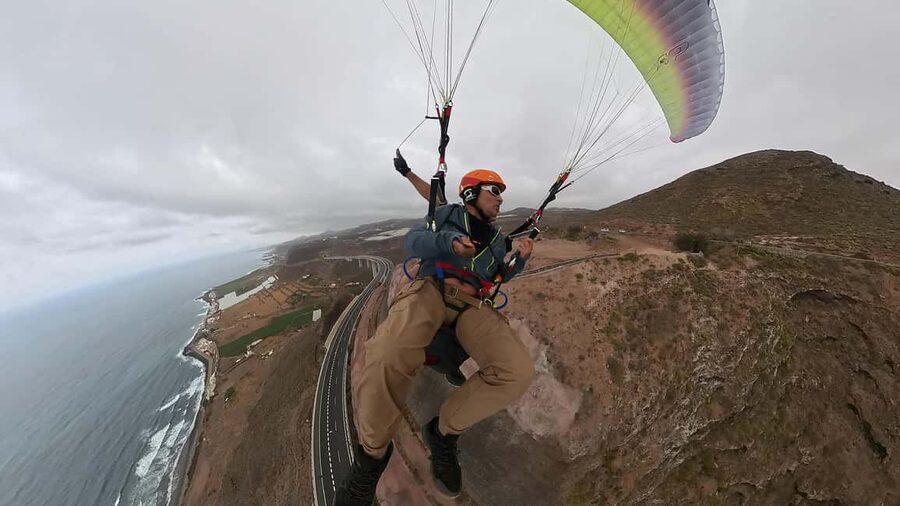 G. Canaria: Fast & Furious sky adventure + cave tour &pickup - From film-set roads to open-air flight