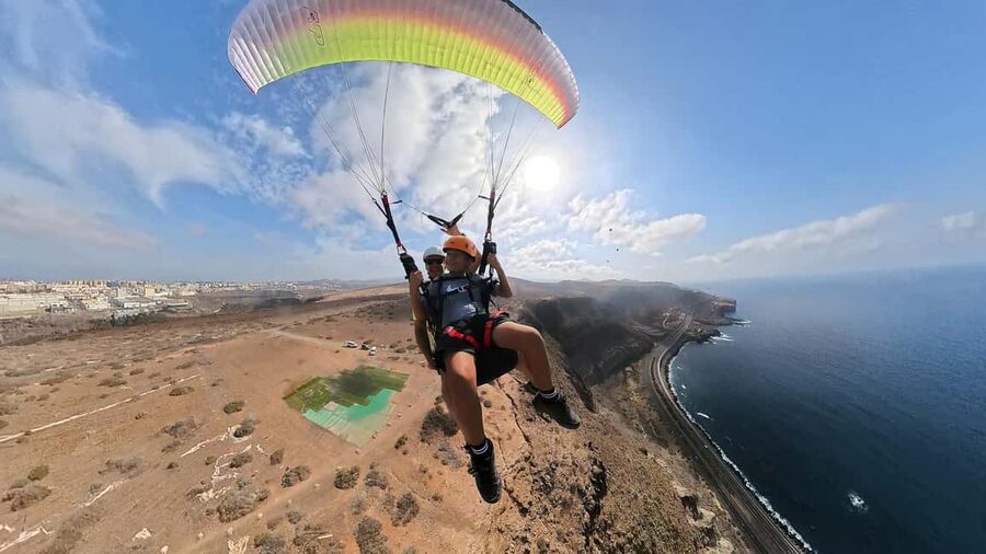 G. Canaria: Fast & Furious sky adventure + cave tour &pickup - Meeting Jacob and the Falcon Wings team