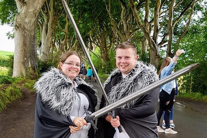 Game of Thrones Locations Tour including Westeros & Giant's Causeway - Carrickfergus Castle and the first coastal views
