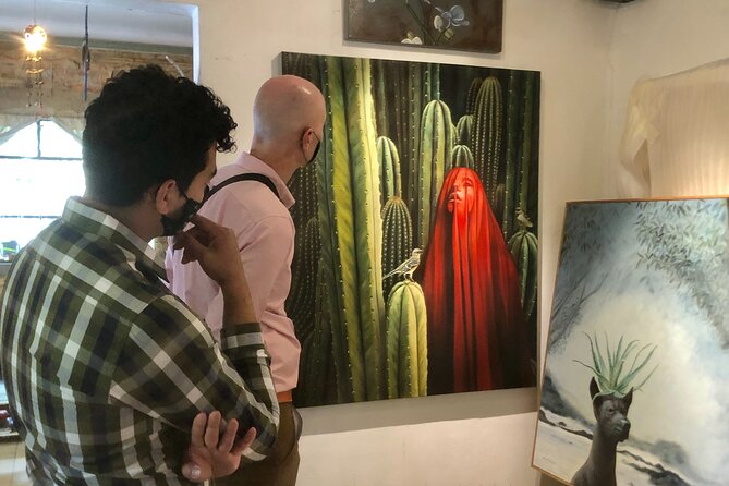 GDL Art Crawl & Studio Tour Visit - Cup Cafe starts the conversation