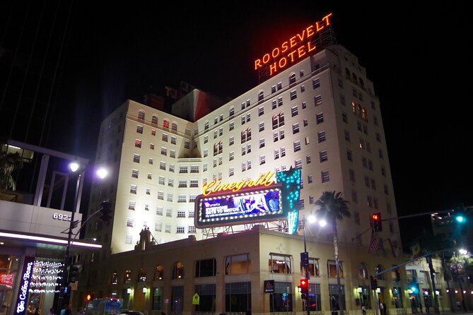 Ghosts of Hollywood Night-Time Walking Tour - Musso and Frank Grill, with Charlie Chaplin’s booth