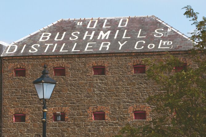 Giant's Causeway and Belfast City Murals Tour inc Game of Thrones Dark Hedges - Bushmills: a short whiskey stop