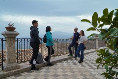 Giardini Naxos, Taormina and Castelmola-White Lotus-From Catania