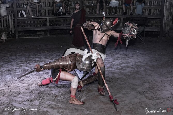Gladiator school for adult - What the named museum stop means