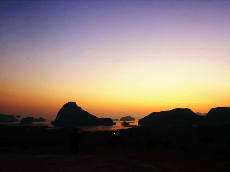 Golden Hour Odyssey from Samet Nangshe to James Bond Island - James Bond Island and Khao Ping Kan