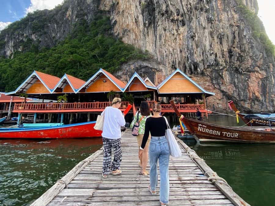 Golden Hour Odyssey from Samet Nangshe to James Bond Island - Manee Si Mahathat Temple adds a quieter finish