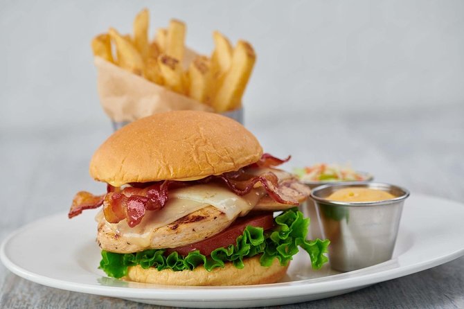Hard Rock Cafe Hollywood - The Classic Smashed Burger and other choices