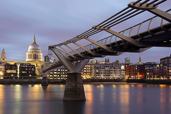Harry Potter Black Taxi Private Tour of London with Hotel Pickup - Millennium Bridge and Lambeth Bridge
