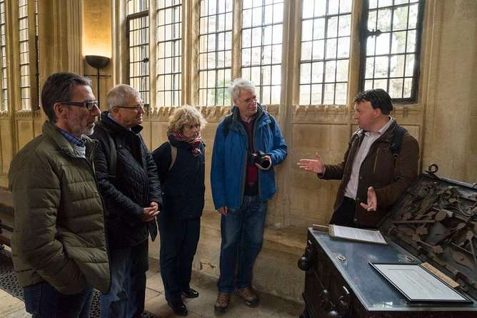 Harry Potter in Oxford Tour Divinity School entry Private Tour - New College and the Malfoy ferret scene