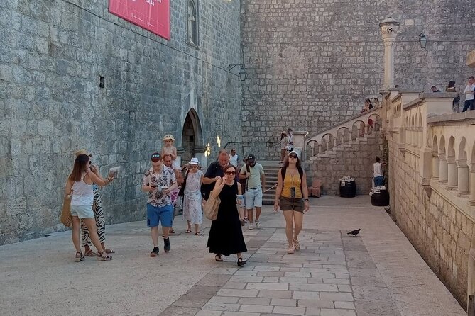 Historic Walk with Game of thrones details in Dubrovnik - Pile Bay and Lovrijenac views