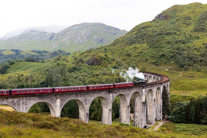 Hogwarts Express and Scottish Highlands Tour from Edinburgh - Riding across the Glenfinnan Viaduct