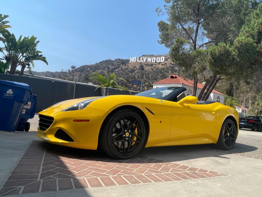 Hollywood: 30 min Hollywood Sign Ferrari Tour - Who will enjoy this most?