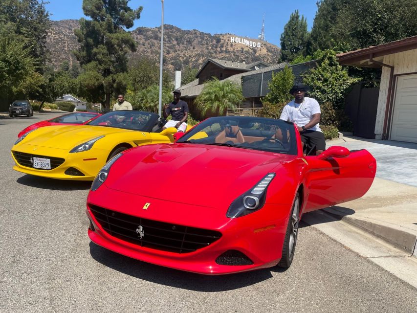 Hollywood: 30 min Hollywood Sign Ferrari Tour - Practical details that can save you trouble