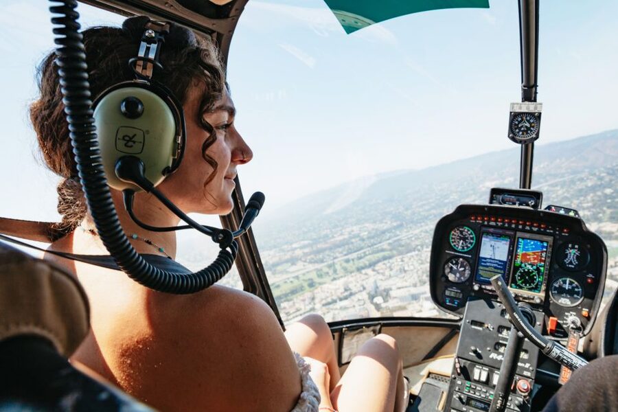 Hollywood & Beverly Hills Celebrity Helicopter Tour - The Hollywood Sign and Griffith Observatory