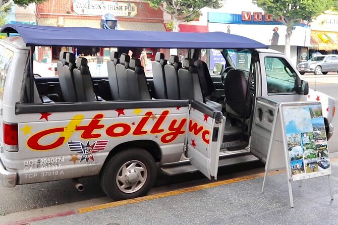 Hollywood, Beverly Hills & Celebrity Homes by Open Air Bus - Cruising along the Sunset Strip