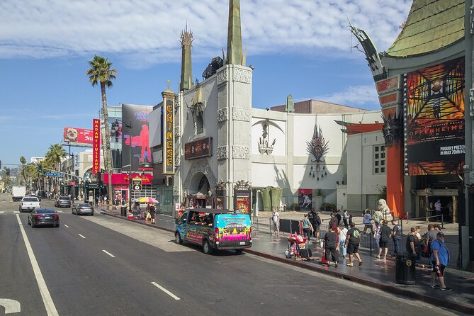 Hollywood, Beverly Hills & Celebrity Homes Tour by Open Air Bus - West Hollywood, the Laugh Factory, and nightlife landmarks