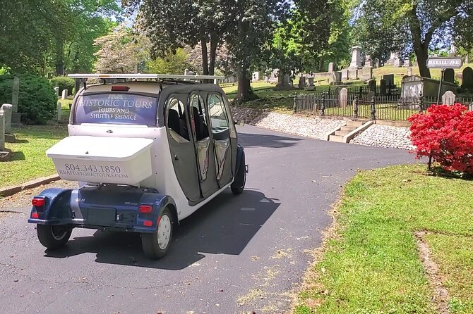 Hollywood Cemetery Electric Car Tour in Richmond - What the Small Gem Car Adds