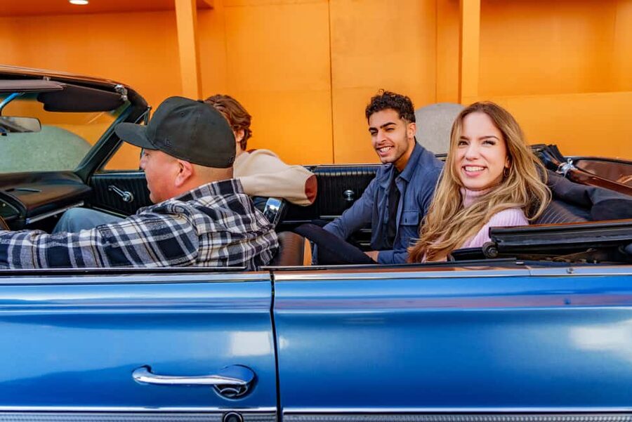 Hollywood: Oscars Tour in a 1964 Impala Lowrider - The Hollywood Sign from Mulholland viewpoints