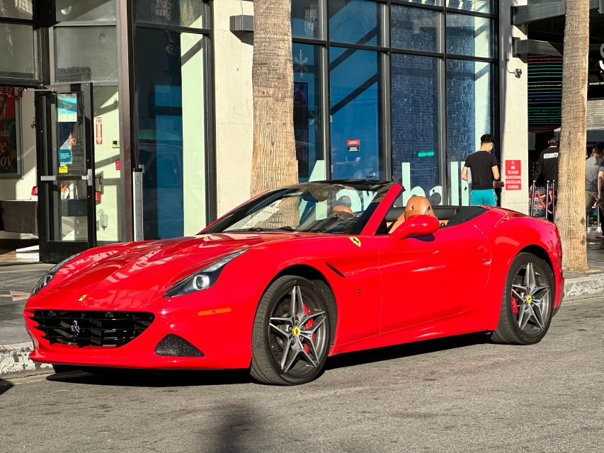 Hollywood Sign 50 Min Ferrari tour (drive or be driven) - The guides can shape the whole ride