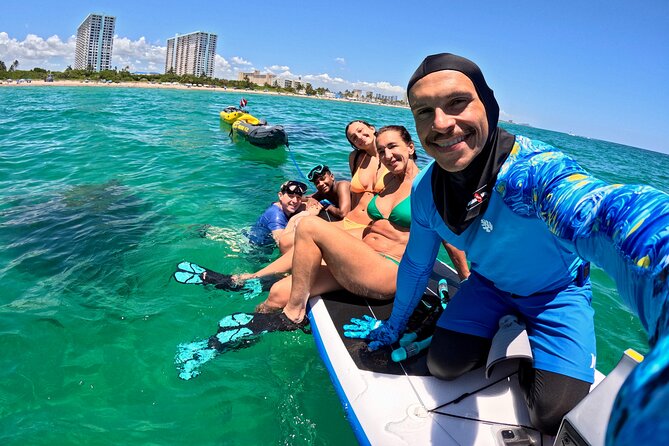 Hollywood Snorkel, Kayak & Paddleboard with Reefs and Sculptures - Reaching Hollywood’s artificial reefs by paddle