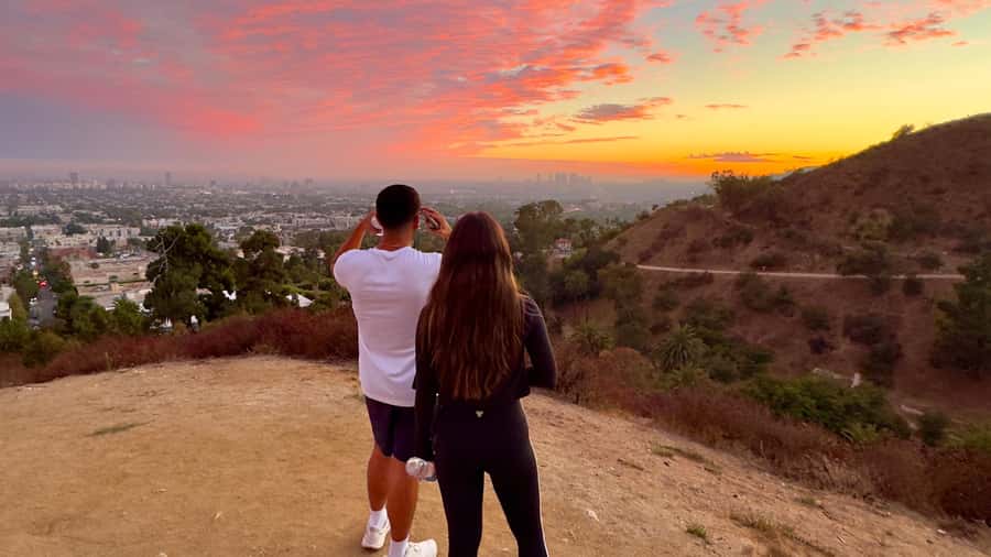 Hollywood Walking & Hiking Sunset Tour with LA Skyline Views - Jimmy Kimmel Live and Hollywood’s working stage