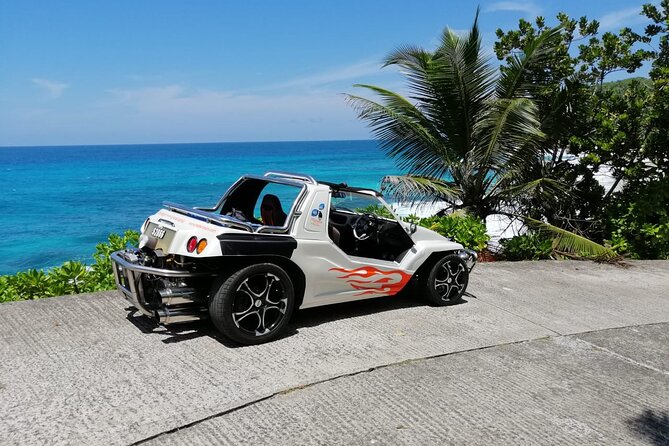 Island tour with the beach buggy - Domaine de Val des Prés and the craft village