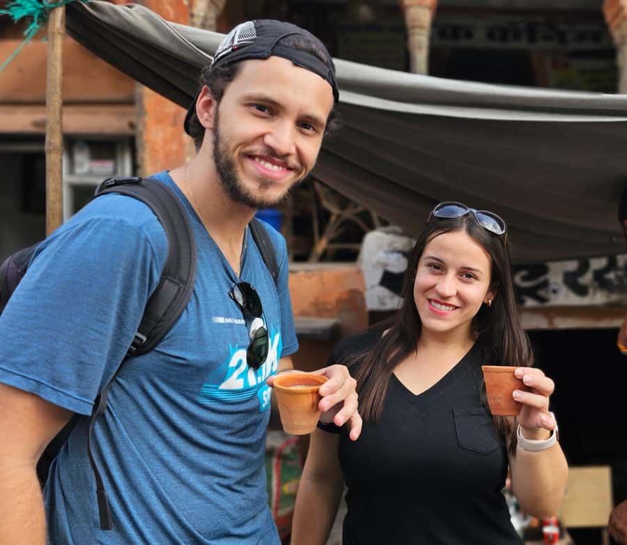 Jaipur: Food Tour and Indian Movie Experience - Jaipur street food before the cinema