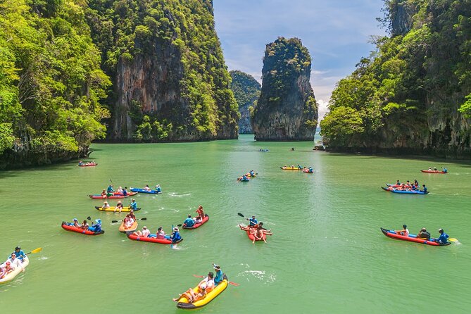 James Bond Island by Speedboat and Canoe at Hong Island - Panak Island brings caves and short walks