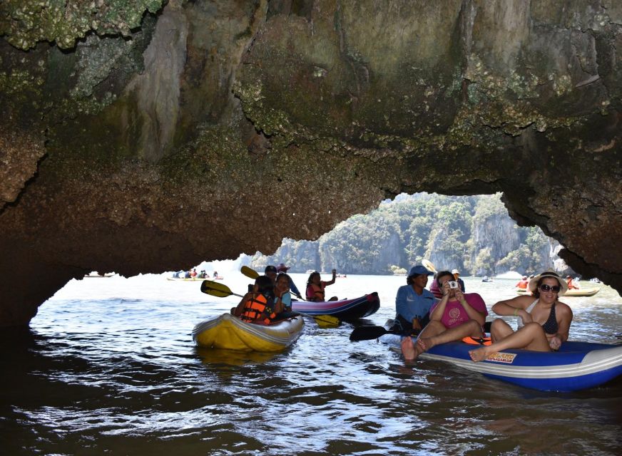 James Bond Island: Sightseeing Tour by Longtail Boat & Kayak - Wat Suwan Kuha and the reclining golden Buddha