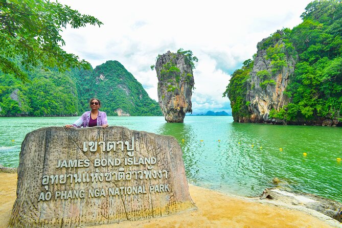 James Bond Island Speedboat Adventure from Phuket - The famous rock at James Bond Island