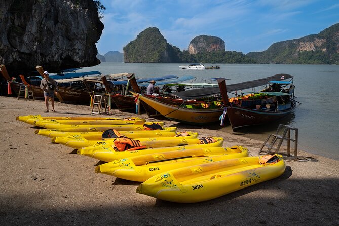 James Bond Island Tour with Sea Cave Kayaking & Glowing Plankton - Ao Po Pier and the fast ride into Phang Nga Bay