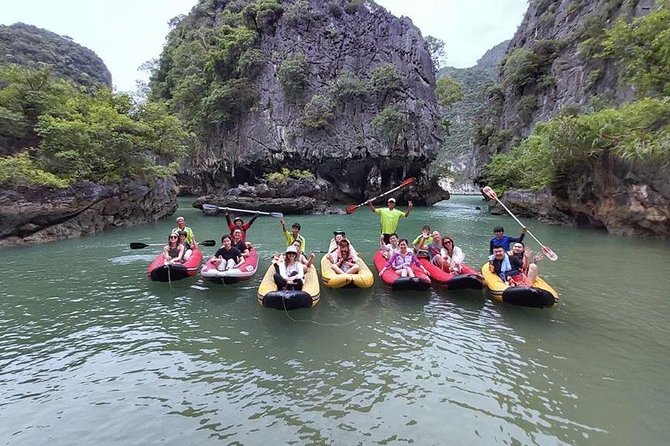 James Bond, Panak and Hong Island Trip + 2 Canoeing By Big Boat From Phuket - Why Phang Nga Bay works so well from a big boat