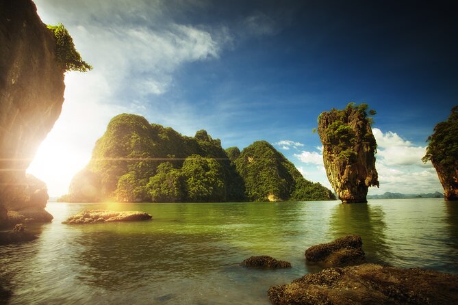 James Bond Twilight Sea Canoe and Glowing Plankton from Phuket - Panak Island, caves, and hidden lagoons