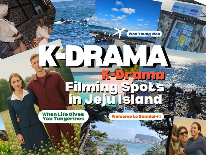 Jeju: K-Drama Spot When Life Gives You Tangerines Hotel Pick - Gimnyeong Beach and its lighthouse