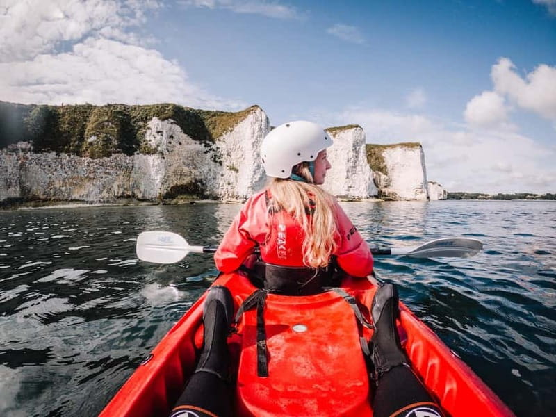 Jurassic Coast Kayaking Tour to Old Harry Rocks - Old Harry Rocks from the water