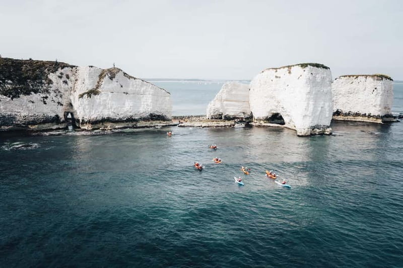 Jurassic Coast Kayaking Tour to Old Harry Rocks - Getting started at Middle Beach