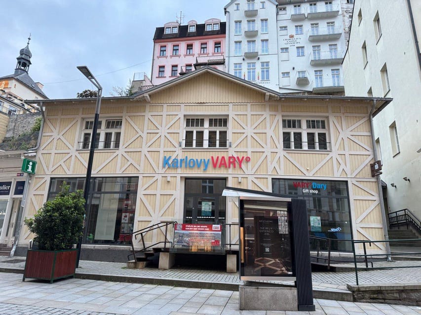 Karlovy Vary: Tourist Cinema Experience - A small cinema near the Mill Colonnade