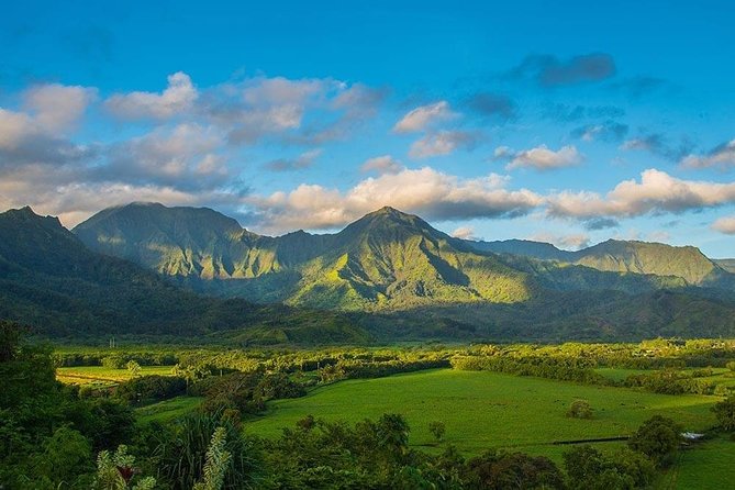 Kauai Highlights & Movie Sites - Hanalei Valley closes the scenic loop