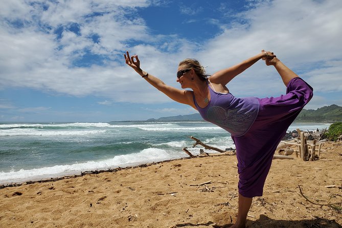 Kauai Yoga on the Beach - Yoga beside Kauai’s eastern shore