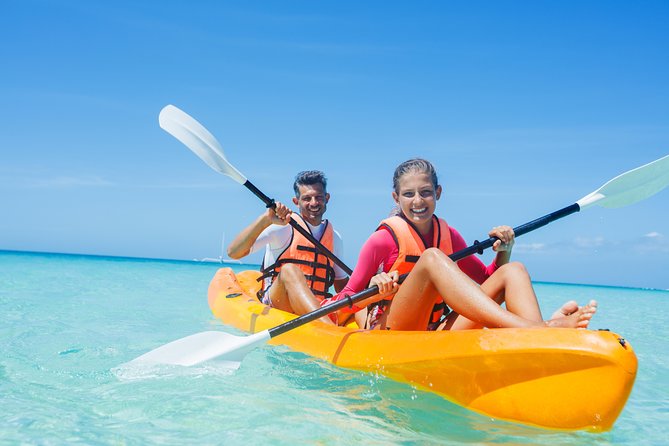 Kayak in JBR The Beach at Water Adventure Dubai - The view is the main attraction